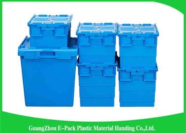 Nestableプラスチック付けられたふたの容器、産業貯蔵の転換の木枠