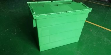 カスタマイズされたロゴのより深い600*400*462 mmのプラスチック付けられたふたの容器