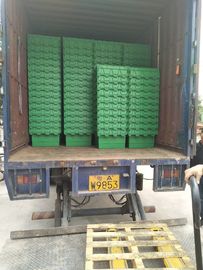 カスタマイズされたロゴのより深い600*400*462 mmのプラスチック付けられたふたの容器