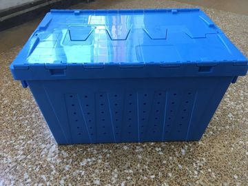 交通機関のための付けられたふたの網ボディ プラスチック貯蔵の木枠