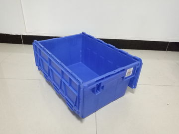 影響-抵抗のバージンPPはふたが付いている巣の容器/プラスチック木枠を積み重ねる