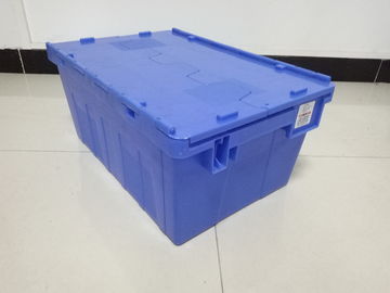 影響-抵抗のバージンPPはふたが付いている巣の容器/プラスチック木枠を積み重ねる