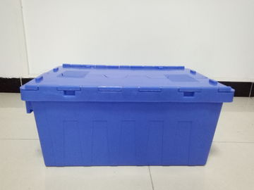 影響-抵抗のバージンPPはふたが付いている巣の容器/プラスチック木枠を積み重ねる