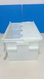 標準サイズPPのプラスチック付けられたふたの容器のより高い積載量