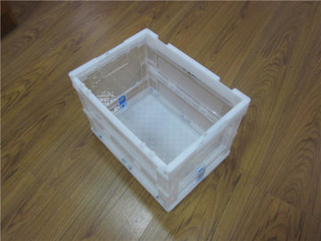 材料を扱う携帯用折りたたみプラスティック容器の中で滑らかにしなさい