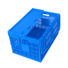 100%のバージンのポリプロピレン プラスチック パレット箱/折りたたみプラスチックの箱はふたを付けた