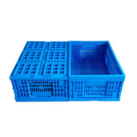 プラスチック折りたたみ木枠600*400*240 mmの網の構造に荷を積む生鮮食品