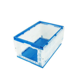 折られたプラスチック折りたたみ容器はサプライ チェーン箱を着色するカスタマイズされて