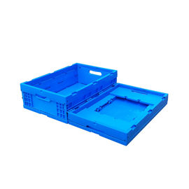 600*400*185 Mm L折り畳み式のプラスチックの箱/折りたたみ貯蔵の木枠
