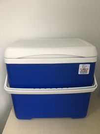 28世帯のためのリットルによって絶縁される涼しい箱/プラスチック低温貯蔵箱
