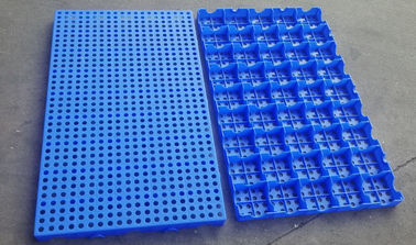 網の床の容易なクリーニングの高い積載量を接続するプラスチック輸出パレット