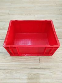 システムふたの選択を分類する容器400*300 mmのコンベヤーを積み重ねるバージンのプラスチック赤いユーロ