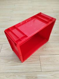 システムふたの選択を分類する容器400*300 mmのコンベヤーを積み重ねるバージンのプラスチック赤いユーロ