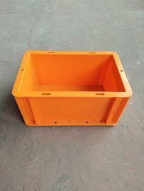 容器300*200 mm/積み重ね可能なプラスチック貯蔵容器を積み重ねるオレンジ色のユーロ