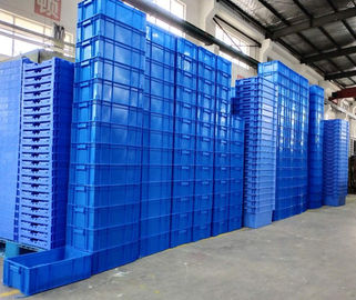 800*600*120 mmのバージンPPかPEのプラスチック積み重ねの容器/ヨーロッパの積み重ね箱