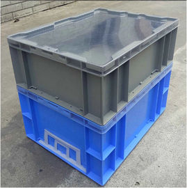 800*600*120 mmのバージンPPかPEのプラスチック積み重ねの容器/ヨーロッパの積み重ね箱