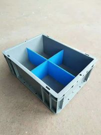積載量40kgの容器を積み重ねるバージンのポリエチレン青い600*400 mmのユーロ
