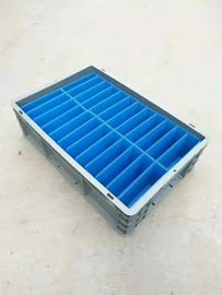800*600*120 mmのバージンPPかPEのプラスチック積み重ねの容器/ヨーロッパの積み重ね箱