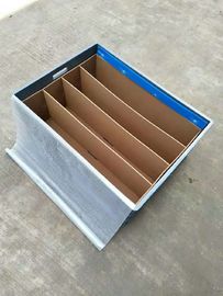 容器1000*400*290 mmのバージンのプラスチック色を積み重ねる自動車産業の大きさの容積のユーロはカスタマイズした