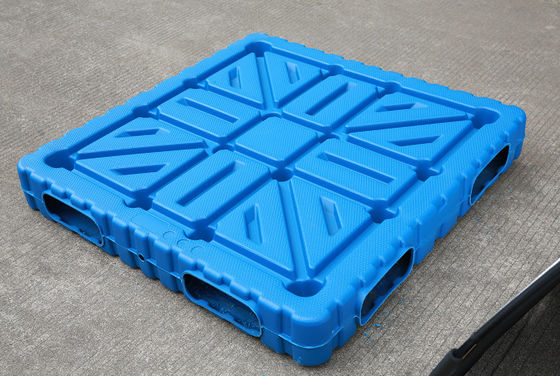 1100*1100mmの二重表面PEのブロー形成 プラスチック パレット