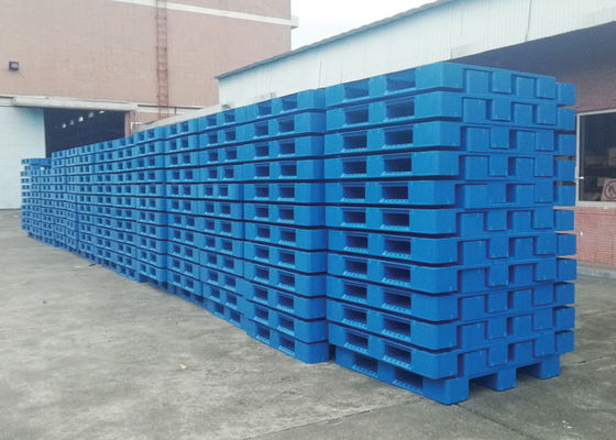 注文のHDPE 6T頑丈なプラスチック パレット4方法フォークリフト