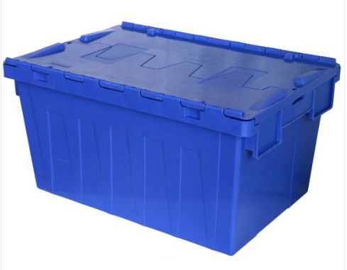 積み重ね可能なプラスチック付けられたふたの容器の反スキッドの底