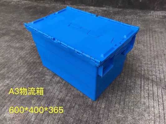 蝶番を付けられたふたが付いているTheftproof 600*400mmプラスチック貯蔵の戦闘状況表示板