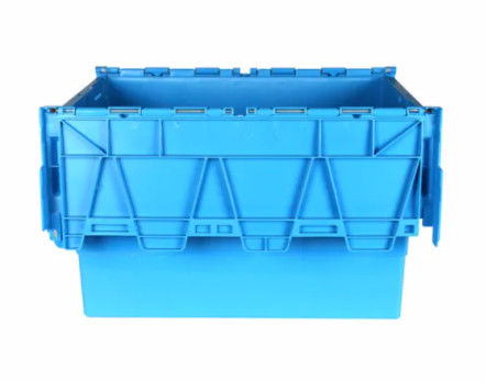 バージンのプラスチック付けられたふたの容器のNestable積み重ね可能な移動戦闘状況表示板箱