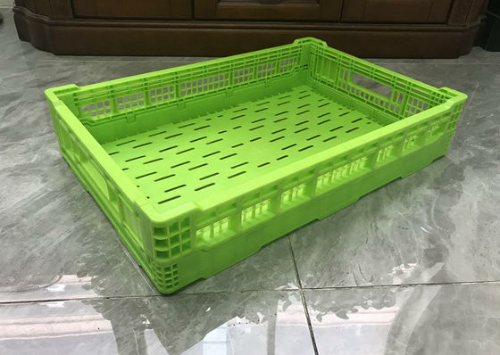 店600*400*120mm果物と野菜のプラスチック木枠のロゴの印刷