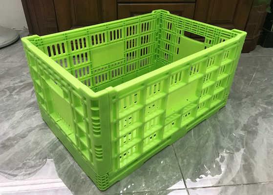 頑丈なプラスチック折る野菜木枠600*400*300mm