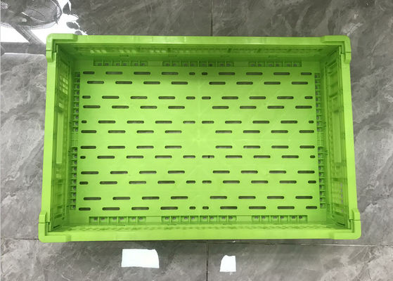 店600*400*120mm果物と野菜のプラスチック木枠のロゴの印刷