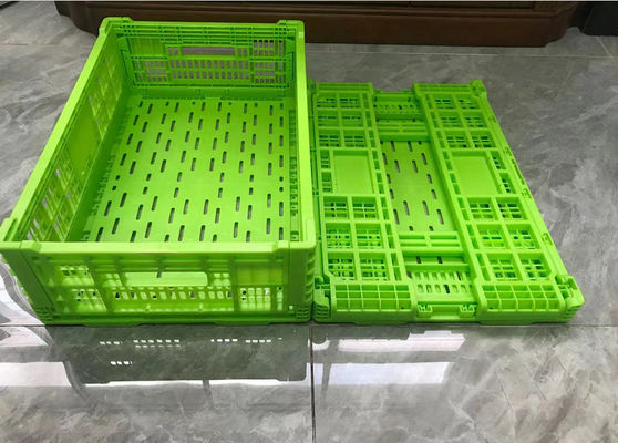 20kg負荷の野菜フルーツの折りたたみプラスチック木枠