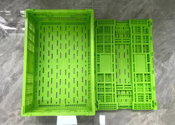 20kg負荷の野菜フルーツの折りたたみプラスチック木枠
