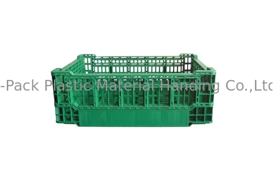 プラスチック木枠の産業フルーツの貯蔵の木枠を折っている野菜400*300*140mm