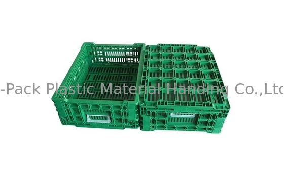 プラスチック木枠の産業フルーツの貯蔵の木枠を折っている野菜400*300*140mm