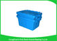 45L New PP Nested Plastic Storage Boxes With Lids , Light Weight Plastic Storage Bins