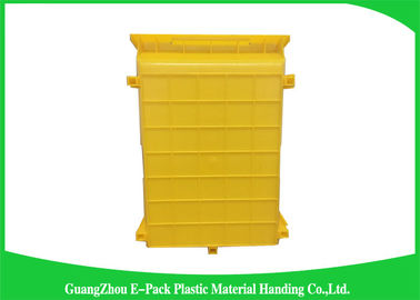 標準サイズの倉庫の収納用の箱の予備品の貯蔵の容易な積み重ねのPE材料
